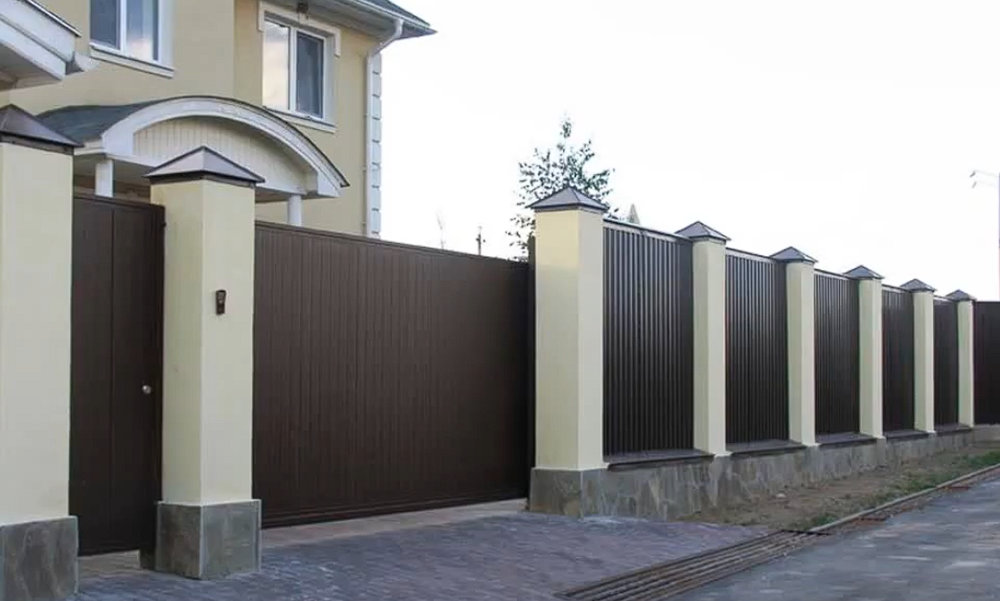 профлист для забора 2 метра в Курске