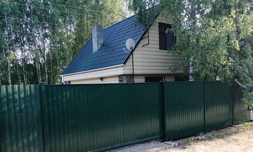 профнастил с8 зеленый в Курске